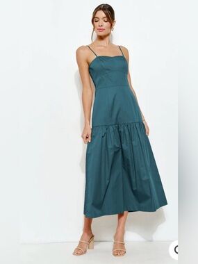 INA Tiered Midi Dress